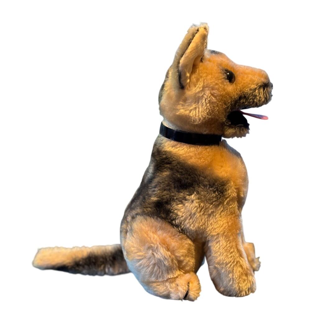 VTG 1975 Dakin Plush German Shepard Dog Stuffed Animal, EUC - Picture 3 of 7